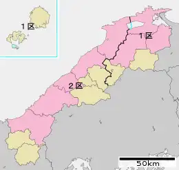 Carte de la circonscription.