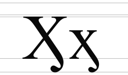 Image illustrative de l’article Ӽ