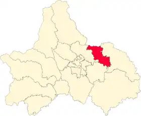 Localisation de Qīngbáijiāng Qū