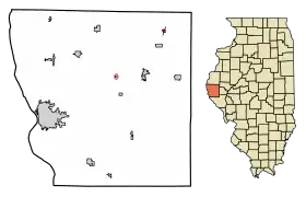 Localisation de La Prairie