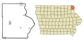 Localisation de New Albin