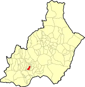 Localisation de Huécija