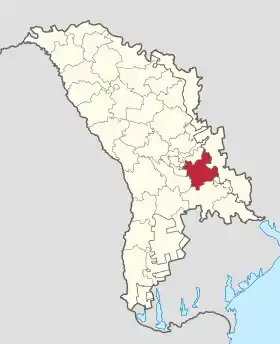 Localisation de Anenii Noi