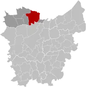 Localisation de Assenede