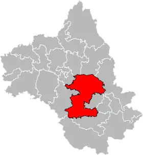 Canton de Raspes et Lévezou