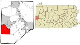 Localisation de Greene Township