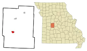 Localisation de Warsaw