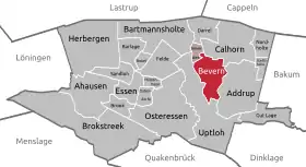 Localisation de Bevern