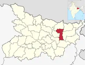 Localisation de District de Madhepura