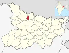 Localisation de District de Sheohar