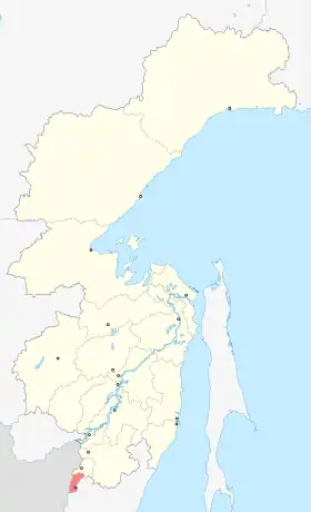 Localisation de Raïon de Bikine