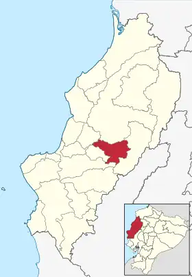 Localisation de Canton de Bolívar