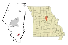 Localisation de Ashland