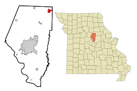 Localisation de Centralia