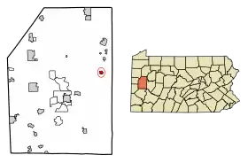 Localisation de Chicora