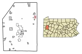 Localisation de Petrolia