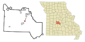 Localisation de Linn Creek