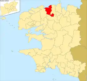 Canton de Plouescat