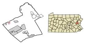 Localisation de Beaver Meadows