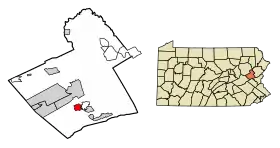 Localisation de Lehighton