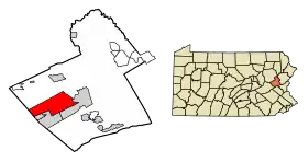 Localisation de Nesquehoning