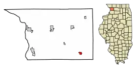 Localisation de Milledgeville