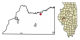 Localisation de Chandlerville