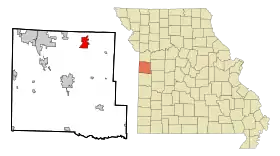 Localisation de Pleasant Hill