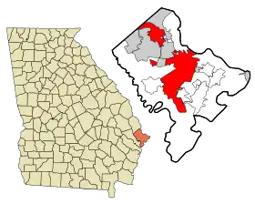 Localisation de Savannah