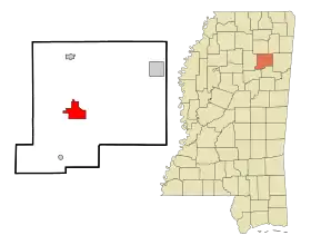 Localisation de Houston