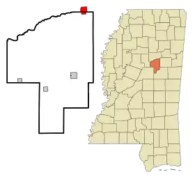 Localisation de Mathiston