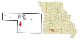 Localisation de Highlandville