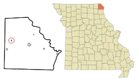 Localisation de Luray