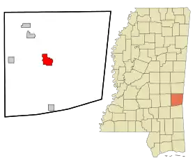 Localisation de Quitman