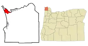 Localisation de Warrenton