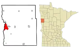 Localisation de Moorhead