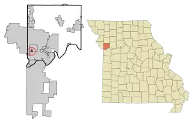 Localisation de Oakwood