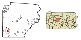 Localisation de New Washington