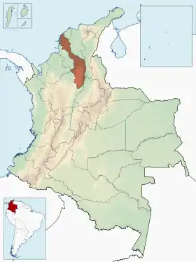 Localisation de Bolívar