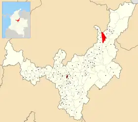 Localisation de Boavita