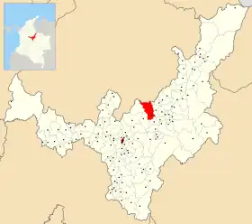 Localisation de Duitama