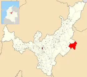 Localisation de Paya