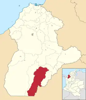 Localisation de Puerto Libertador