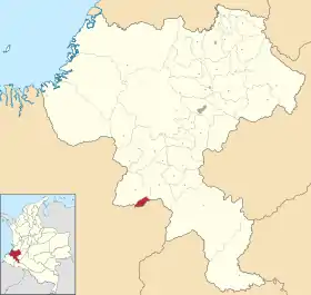 Localisation de Florencia