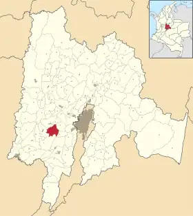 Localisation de El Colegio