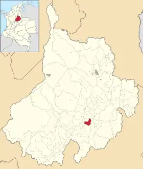 Localisation de Confines