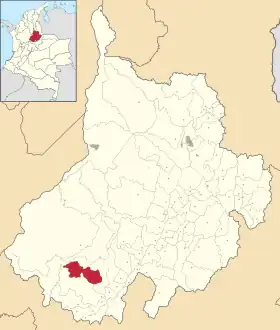 Localisation de El Peñón