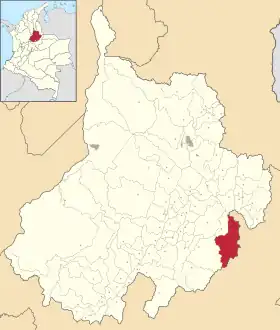 Localisation de Onzaga