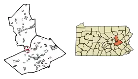 Localisation de Ashland