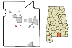 Localisation de Carolina